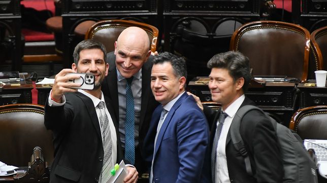 ley omnibus: las mejores fotos del debate en diputados