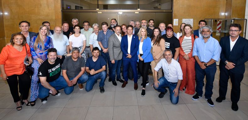 Axel Kicillof - Ricardo Quintela, el debut del tándem para la foto del PJ unificado&nbsp;