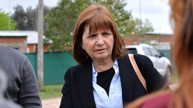 Patricia Bullrich, en campaña