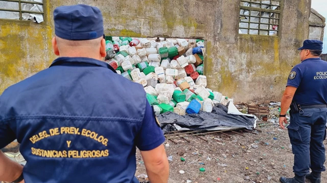 Mar del Plata: imputaron a 14 personas por reciclado ilegal de envases de agroquímicos
