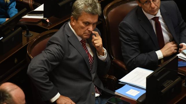 Víctor Zimmermann y Eduardo Vischi (UCR), claves en la votación.&nbsp;