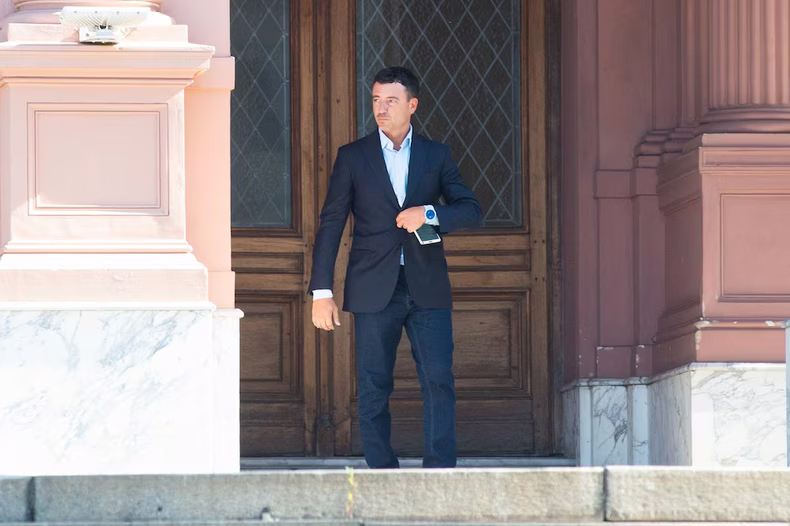 Rodrigo de Loredo se reunió con Lule Menem en la Casa Rosada