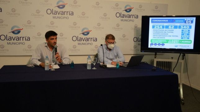 personal de salud de olavarria pide refuerzos y desmiente a galli