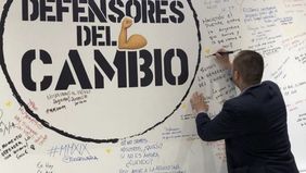Defensores del Cambio, la logística PRO en el banderazo por Vicentin