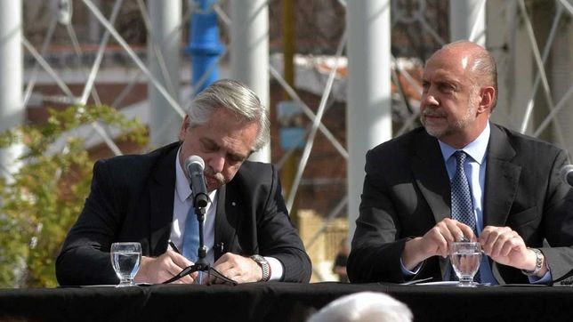 El Presidente y el gobernador Perotti en una tensión continua por la seguridad