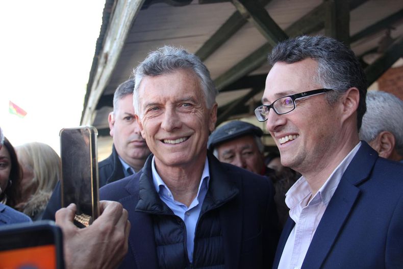 Mauricio Macri y Pablo Cornet