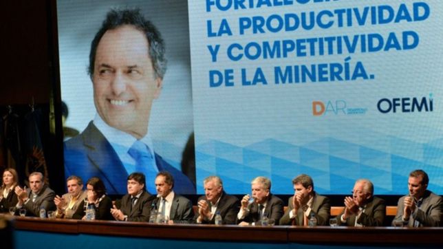 scioli y zannini, cumbre minera con nueve gobernadores