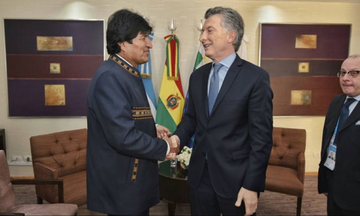 Evo y Macri