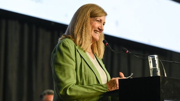 Rosario Romero, intendenta de Paraná. Rosario Romero, intendenta de Paraná.