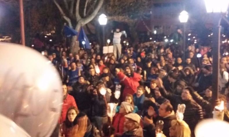 marcha antorchas santa cruz