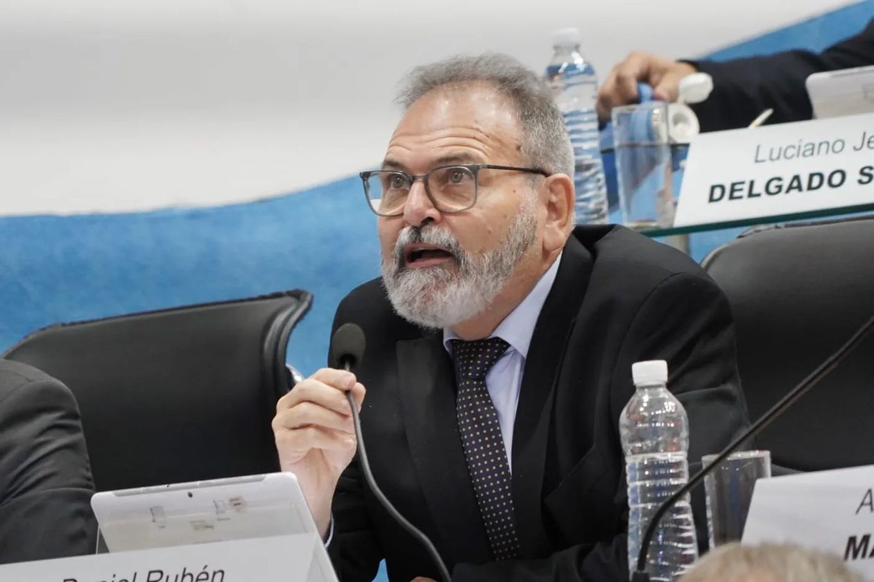 Daniel Belloss, jefe del bloque de PJ Nuevo Encuentro de Río Negro.