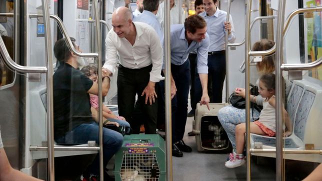 la izquierda le frena el aumento del subte a larreta