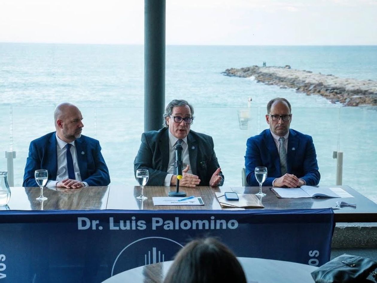 Lusi Alberto Palomino lanzó su candidatura a consejero de la Magistratura en Mar del Plata junto al diputado nacional Alejandro Carrancio