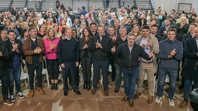 Adán Bahl y Gustavo Bordet reunieron a la dirigencia de Más Para Entre Ríos en Villaguay. Unidos y fortalecidos, dijeron tras el encuentro.&nbsp;