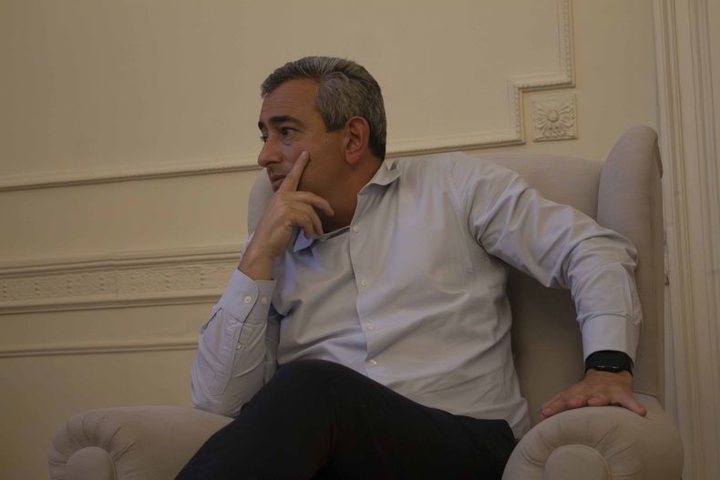 El intendente de Rosario Pablo Javkin imagina a La Libertad Avanza compitiendo en 2025 en la ciudad.