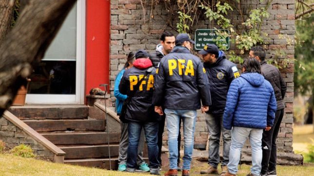 otro maratonico allanamiento a cfk, ahora en su casa de el calafate