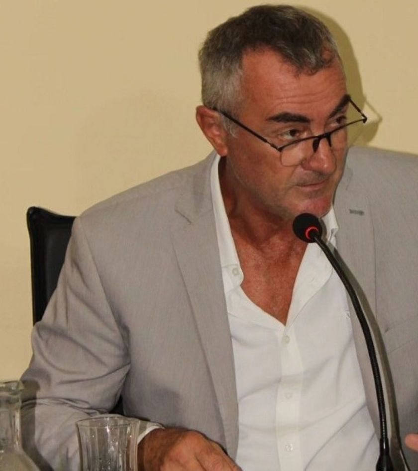 Luis Gaioli, alcalde de Hernández, uno de los intendentes de Entre Ríos que enfrenta complicaciones para el pago del aguinaldo.