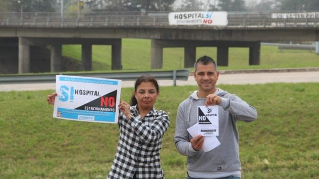hospital o estacionamiento, la campana que marca la previa electoral en pilar