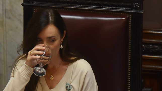 La vicepresidenta opositora Victorial Villarruel.