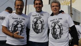 Marcelo Daletto, Nicolás Morzone y Gabriel Monzó.