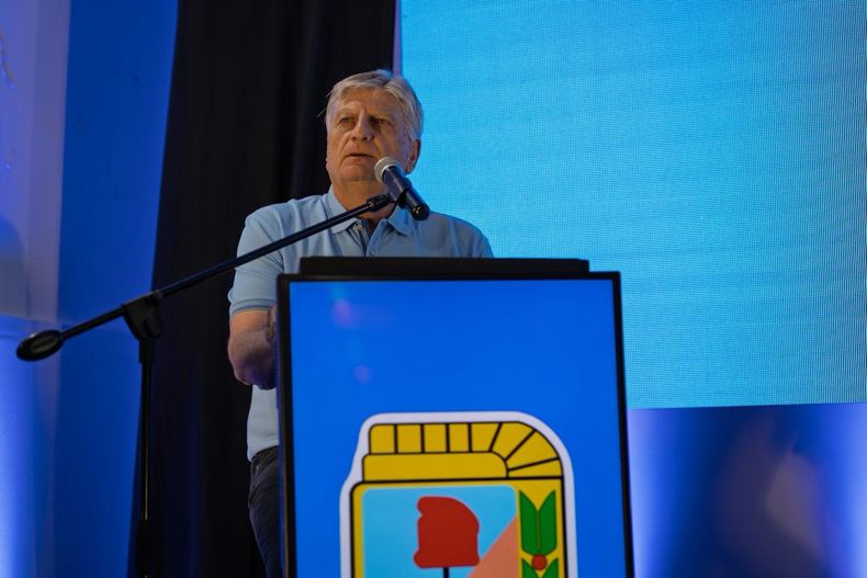 Sergio Ziliotto, gobernador de La Pampa.&nbsp;&nbsp;