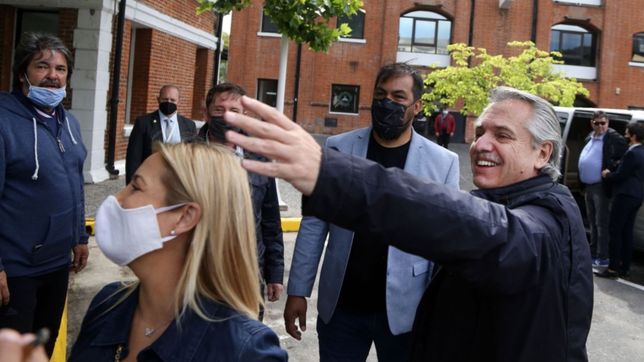 fernandez: espera en olivos, poroteo y la cabeza puesta en el lunes