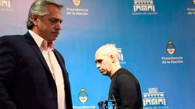 ya es un clasico: chocan de nuevo fernandez y larreta, ahora por la corte