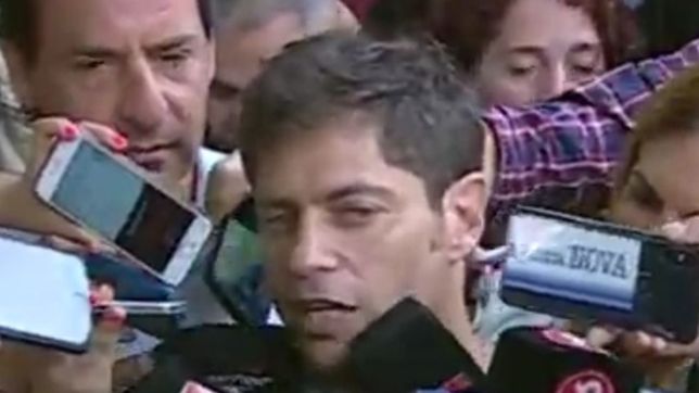 kicillof llamo a votar con el corazon y pidio un lunes tranquilo