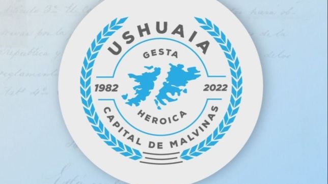 ushuaia tiene logo para recordar los 40 anos de la gesta de malvinas