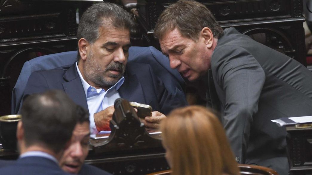 Cristian Ritondo y Diego Santilli.