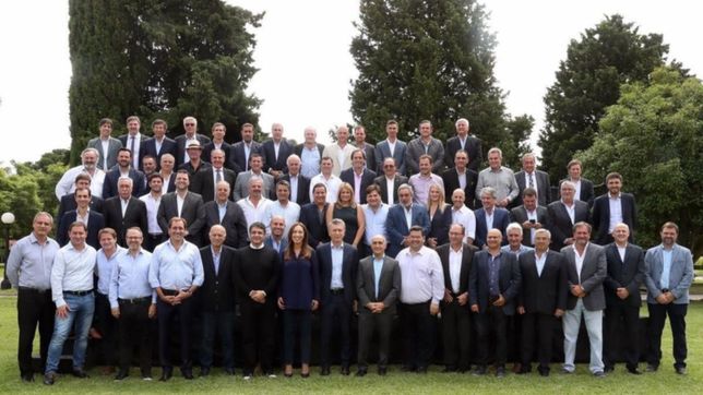 macri con intendentes: contencion y ratificacion del rumbo ante la crisis