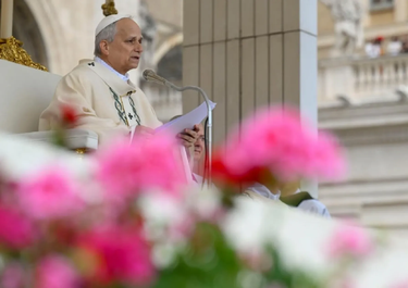 Javier Milei faltó a la misa de entronización del papa León XIV