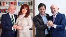 Luiz Inácio Lula da Silva, entre Cristina Fernández de Kirchner y Axel Kicillof. Canciones de ayer, de hoy y… ¿de siempre? Brasil le habla al peronismo.
