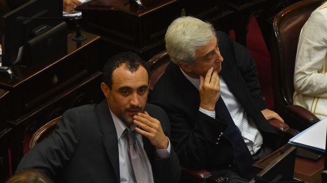 José María Carambia, uno de los senadores que intenta convencer Javier Milei
