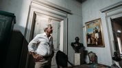 El gobernador de Entre Ríos, Rogelio Frigerio, en el Palacio San José.