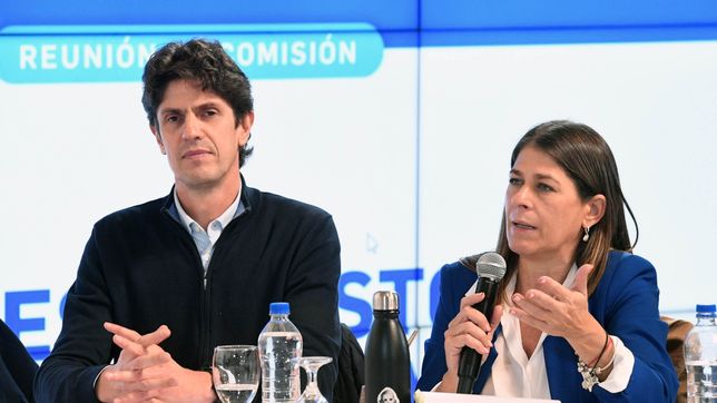 Martín Lousteau y Guadalupe Tagliaferri.