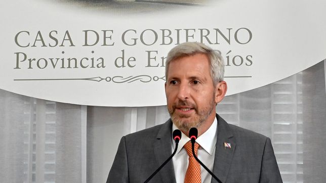 Rogelio Frigerio, gobernador de Entre Ríos.