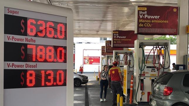 efecto caputazo: shell subio la nafta un 37%