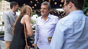 La hora de la verdad en la gira de Massa