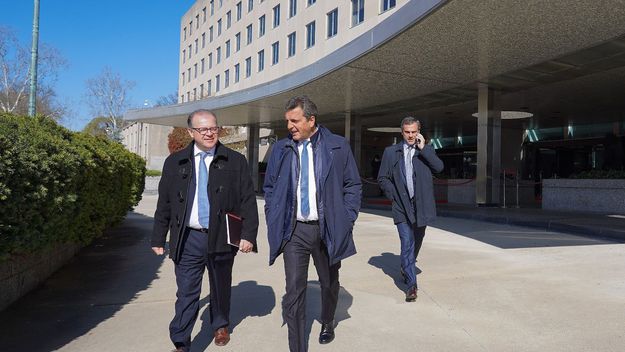 El ministro de Economía, Sergio Massa, anunció el dólar agro