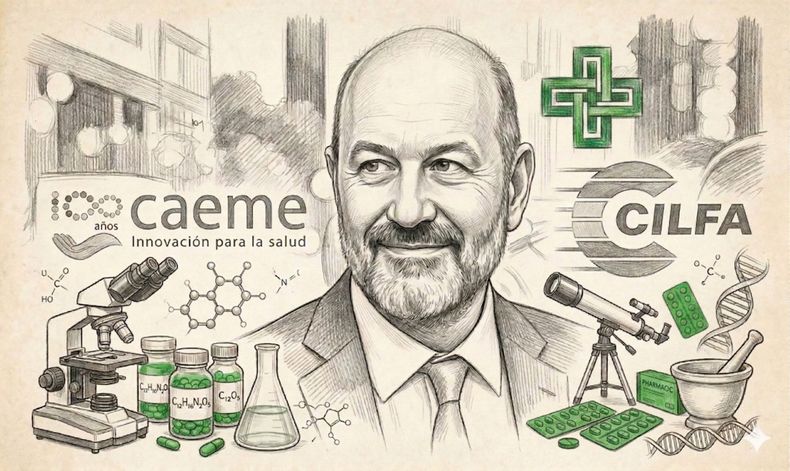 Federico Sturzenegger no puede con la industria farmacéutica (imagen generada con IA)