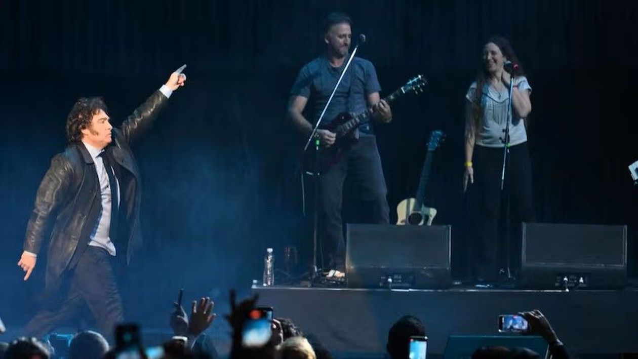 Panic show de Javier Milei.
