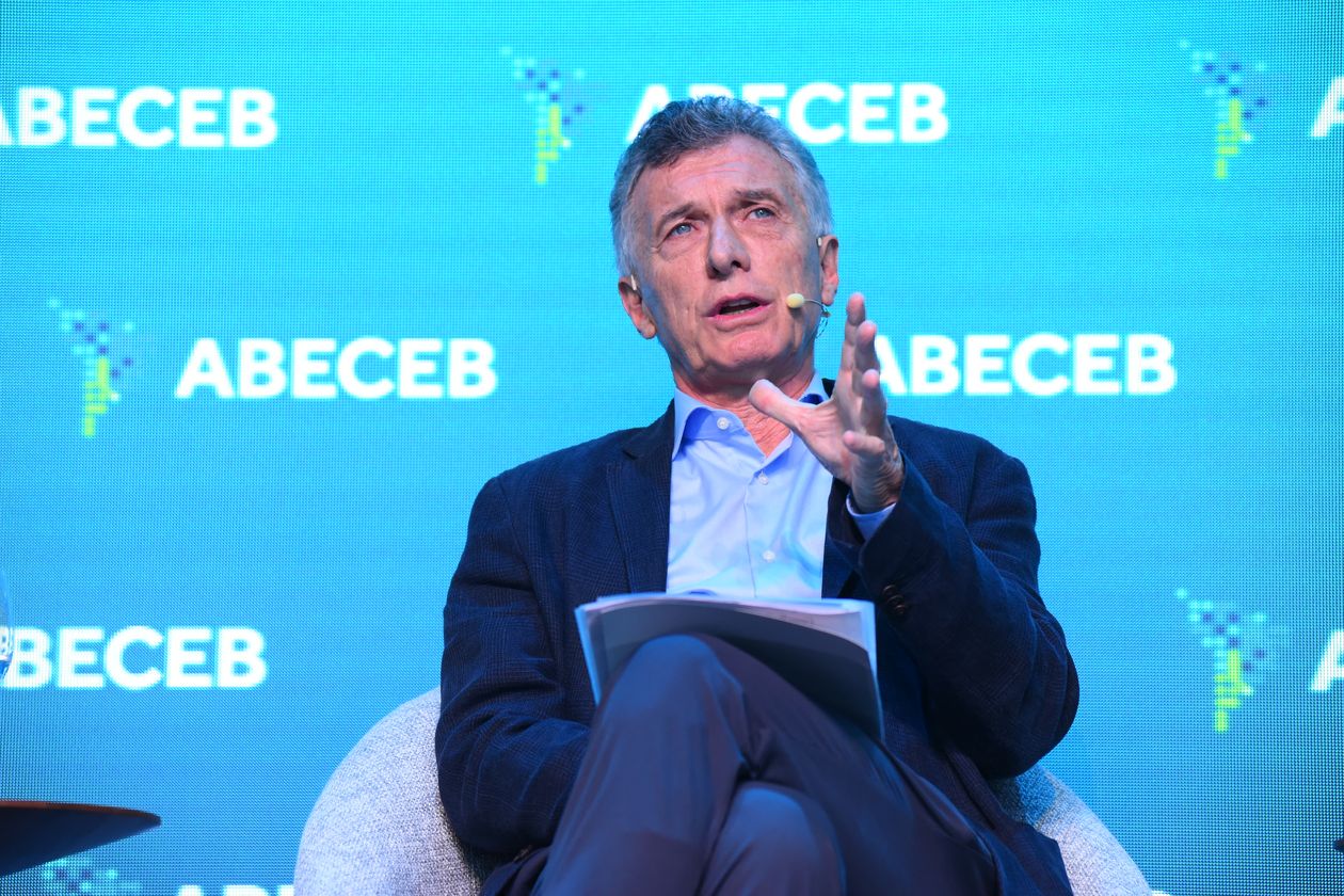 Mauricio Macri, ex presidente de la República Argentina - Foro ABECEB 1.JPG