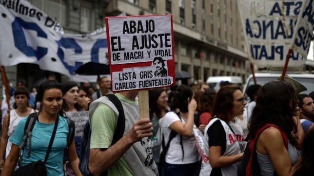 otra protesta contra el gobierno: la cgt y la cta reclaman paritarias libres