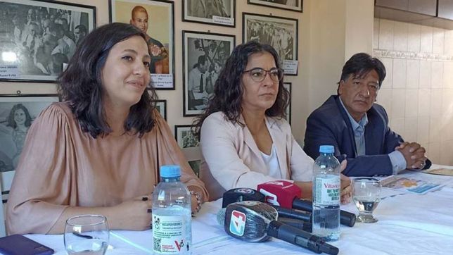 Leila Chaher y Carolina Moisés, cuando estaban en la misma vereda: hoy son rivales.&nbsp;