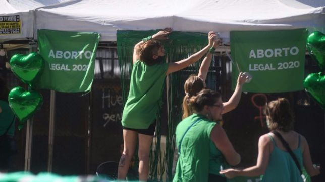 la marea verde gano otra vez la calle