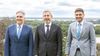 Martín Llaryora, Rogelio Frigerio y Maximiliano Pullaro, los gobernadores de la Región Centro que llegará el martes a San Francisco.&nbsp;