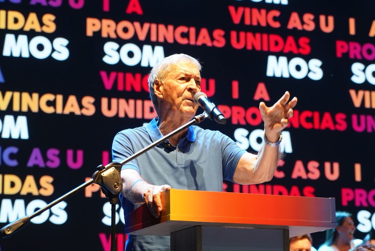 Juan Schiaretti, candidato de Provincias Unidas