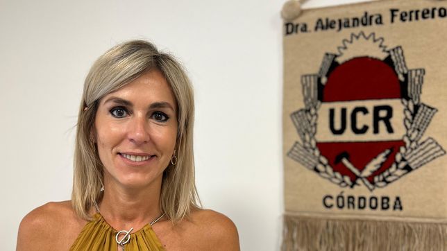Alejandra Ferrero, la radical que preside el interbloque de JxC.