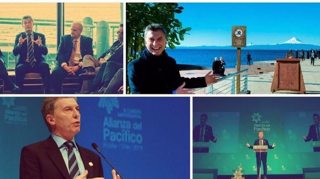 el minuto a minuto de la cobertura de mauricio macri en la alianza del pacifico